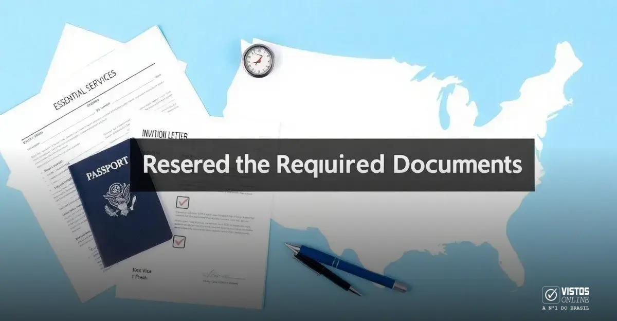 Documentos necessários para o visto americano