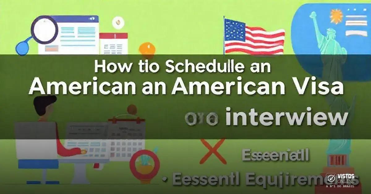 Quais são os requisitos para obter um visto americano?